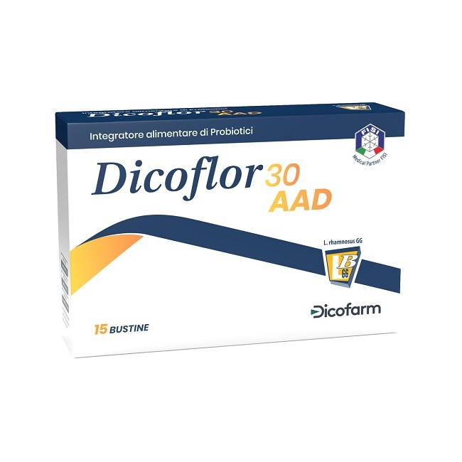 Dicoflor 30 AAD integratore di probiotici in bustine