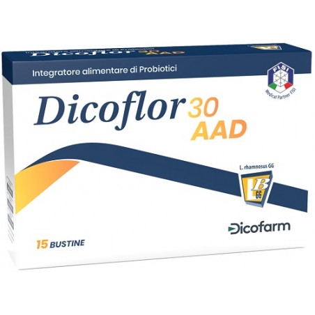 Dicoflor 30 AAD integratore di probiotici in bustine