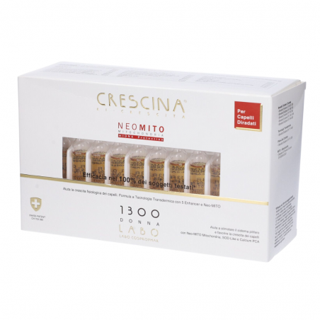 Labo Crescina Ri-crescita Neo Mito 1300 Donna 40 Fiale 3,5 Ml