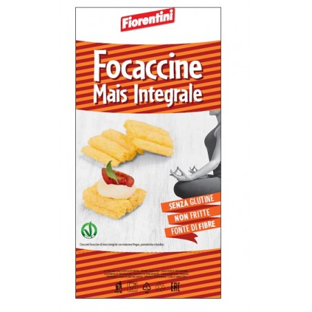 Fiorentini Alimentari Focaccine Di Mais Integrale 100 G