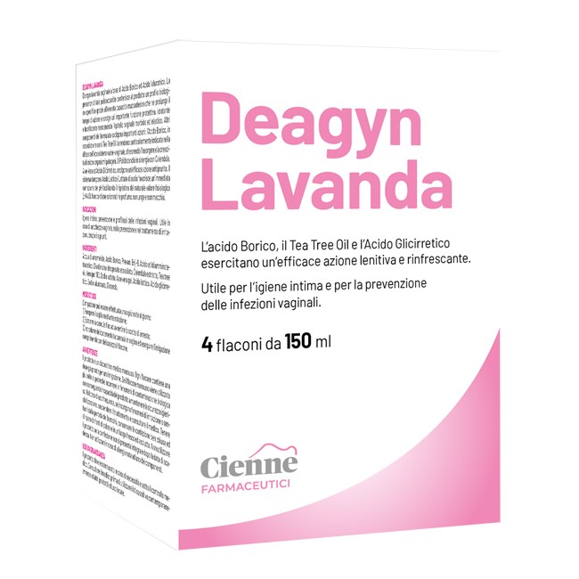 Braderm Deagyn Lavanda Vaginale 4 Flaconi