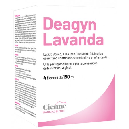 Braderm Deagyn Lavanda Vaginale 4 Flaconi