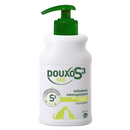 Ceva Salute Animale Douxo S3 Seb Shampoo Flacone 200 Ml