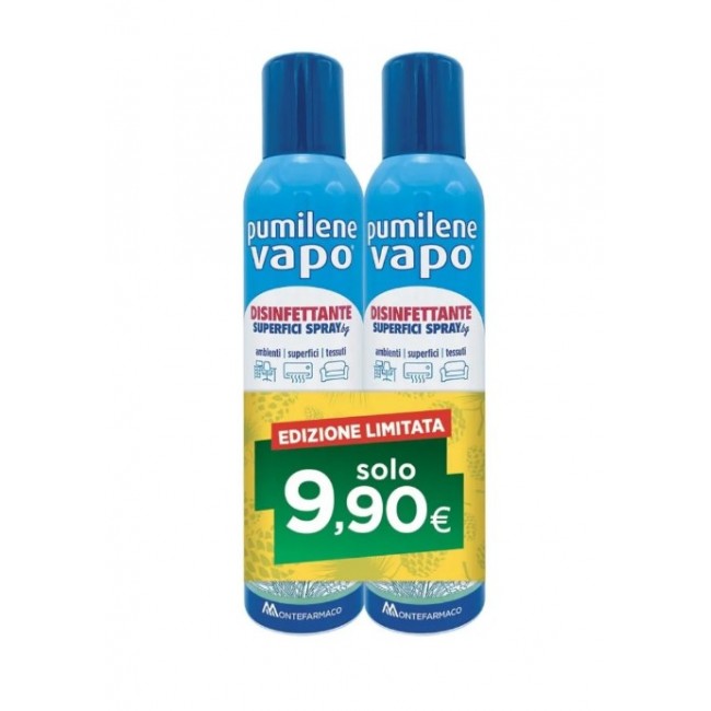 Montefarmaco Pumilene Vapo Disinfettante 2 Bombolette X 250 Ml