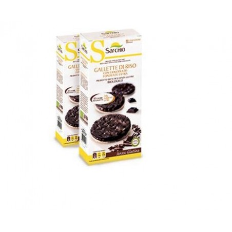 Sarchio Gallette Riso Cioccolato Fondente 100 G