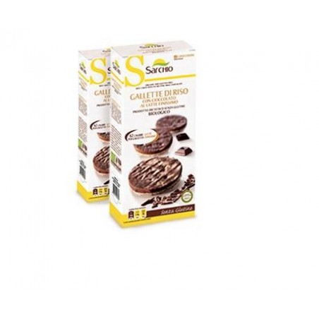 Sarchio Gallette Riso Cioccolato Latte 100 G