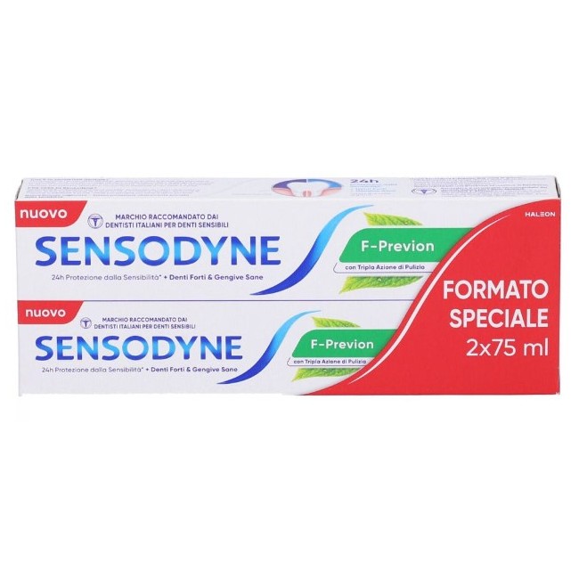 Haleon Sensodyne Fresh Mint Tooth 2 Pezzi Da 75 Ml