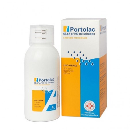 Portolac 66,67 G/100 sciroppo ad azione lassativa