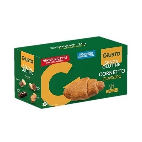 Farmafood Giusto Senza Glutine Cornetti Vuoti 2 Pezzi Da 50 G