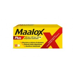 confezione 50 compresse maalox plus