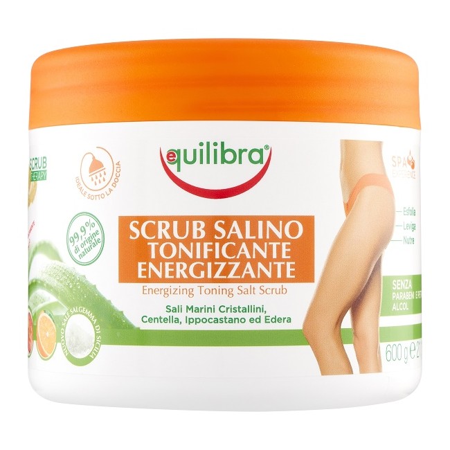 Equilibra Scrub Salino Tonificante Energizzante 600 G