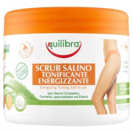 Equilibra Scrub Salino Tonificante Energizzante 600 G