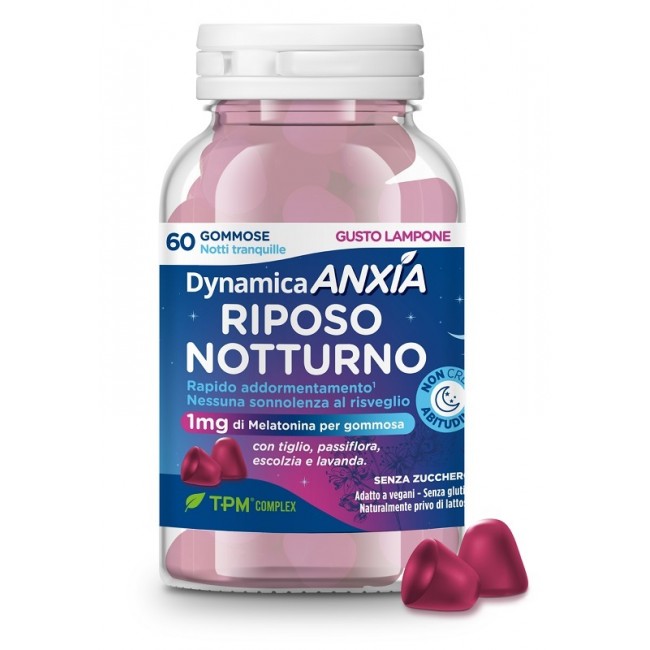 Wilco Farma Dynamica Anxia Riposo Notturno 60 Gommose