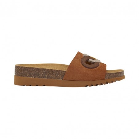 1 paio di Arenal Ciabatta Scamosciata Cognac 38 da Scholl Shoes