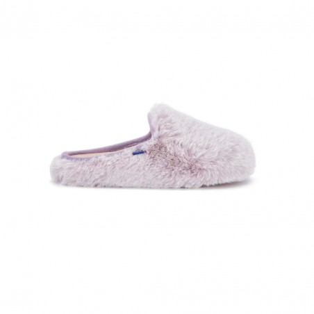 Scholl  Maddy Slippers in Pelliccia Sintetica Lavanda - 1 paio N. 39