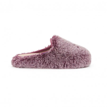 1 paio di Maddy Slippers in Pelliccia Sintetica Uva da Scholl Shoes