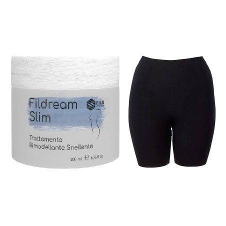 Fild Pharma Fildream Slim Trattamento Rimodellante Snellente Kit L/xl 1 Crema 200 Ml 1 Pantaloncino L/xl