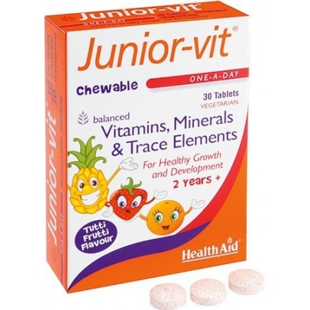 Healthaid Juniorvit Blister 30 Tavolette Masticabili