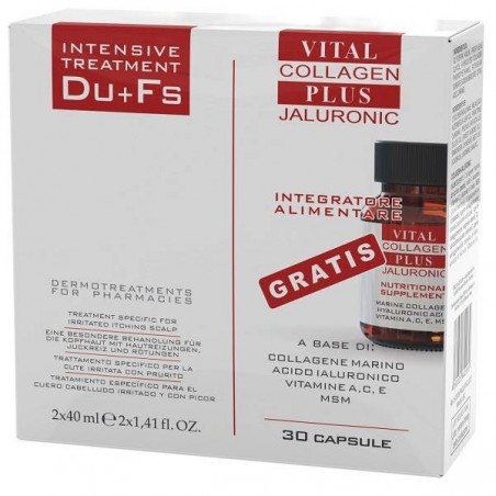 Dermo-lab Italia Vital Plus Active Du+fs Promo+caps Jal Col 2x40 Ml + 30 Capsule