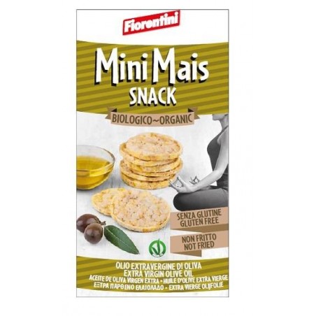 Fiorentini Alimentari Bio Mini Snack Gallette Di Mais All'olio Extravergine D'oliva 50 G