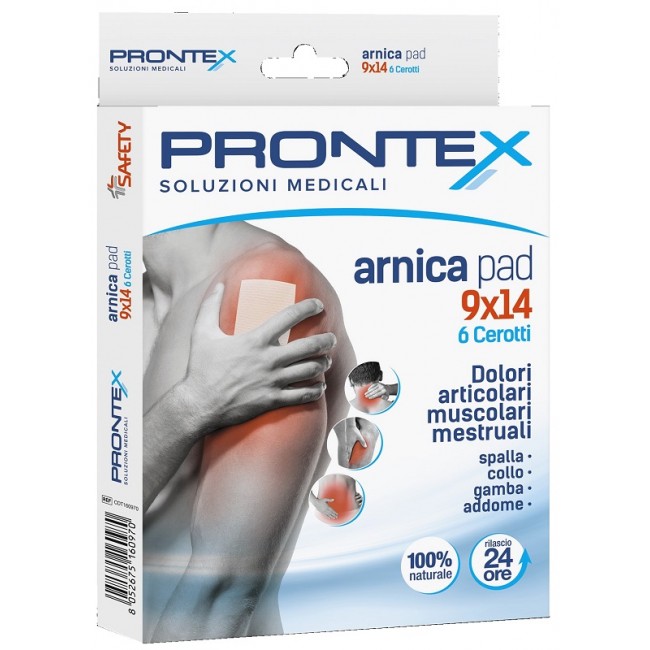 Safety Cerotto Prontex Arnica Pad 9 X 14 6 Pezzi