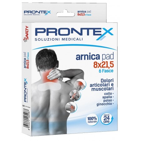 Safety Fascia Prontex Arnica Pad 8 X 21 ,5 6 Pezzi