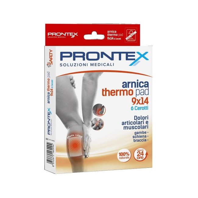 Safety Cerotto Prontex Arnica Thero Pad 9 X 14 6 Pezzi