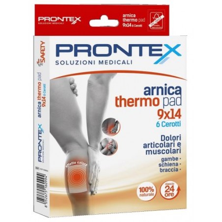 Safety Cerotto Prontex Arnica Thero Pad 9 X 14 6 Pezzi