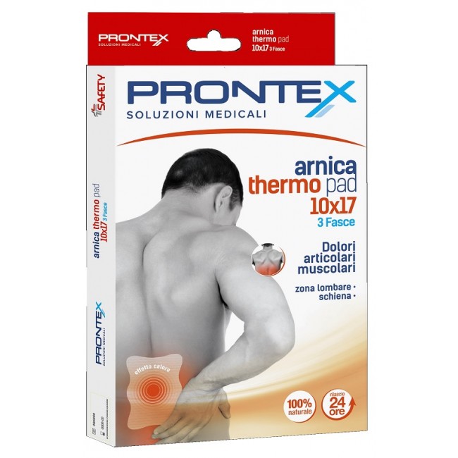 Safety Fascia Prontex Arnica Thermo Pad 10 X 17 3 Pezzi