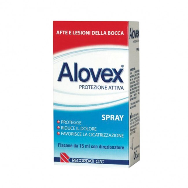 15ml di Alovex Protezione Attiva Spray Orale