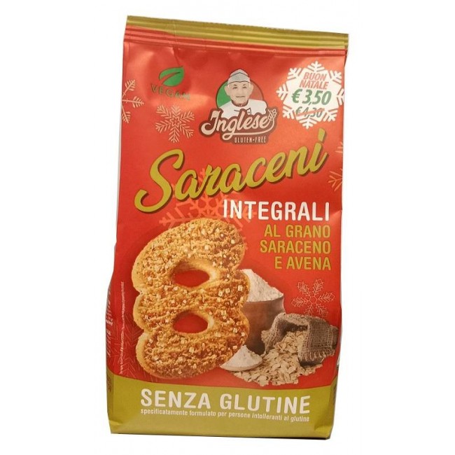 Gaia Inglese Biscotti Saraceni Christmas 300 G