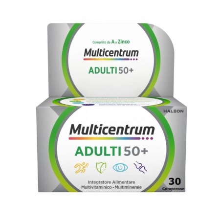 Multicentrum Select 50+ Integratore Multivitaminico e Multiminerale - 30 Compresse