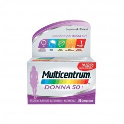 30 compresse di Integratore Multivitaminico e Multiminerale da Multicentrum Donna 50+