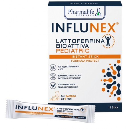 Pharmalife Research Influnex Lattoferrina Bioattiva Pediatric 15 Stick