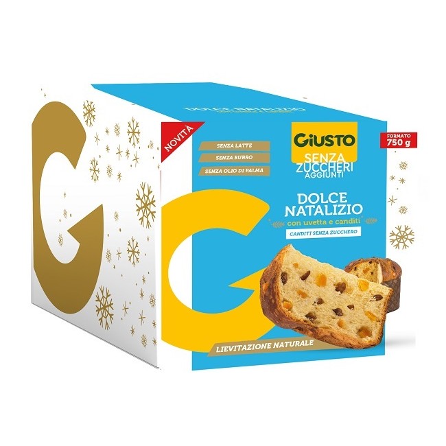 Farmafood Giusto Senza Zucchero Dolce Natalizio Panettone 750 G