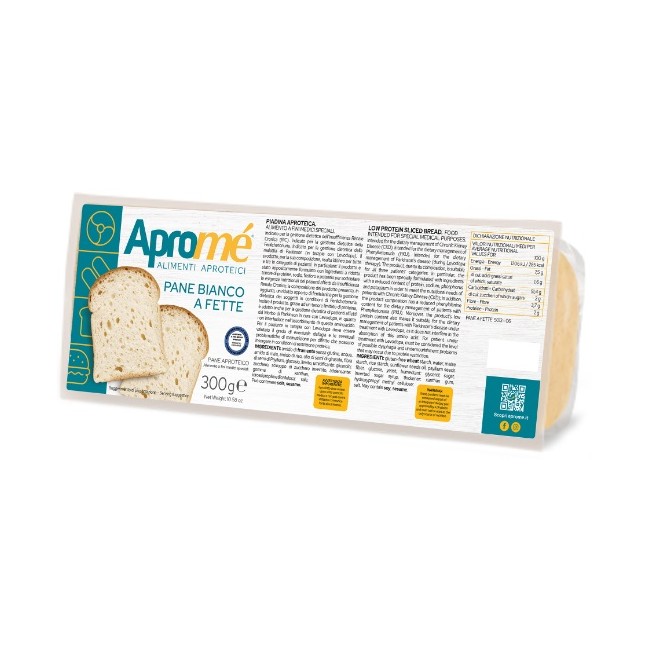 Eurospital Aprome' Pane Bianco Fette 300 G