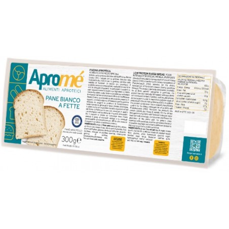 Eurospital Aprome' Pane Bianco Fette 300 G