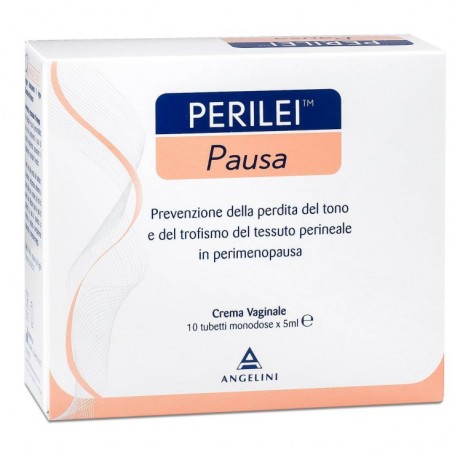 Crema vaginale da 10 tubetti Perilei Pausa