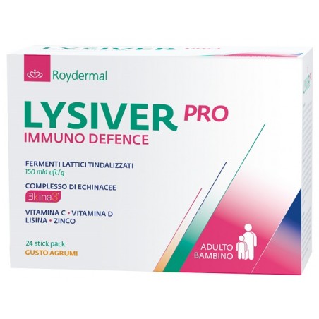 Roydermal Lysiver Pro Immuno Defence 24 Stickpack