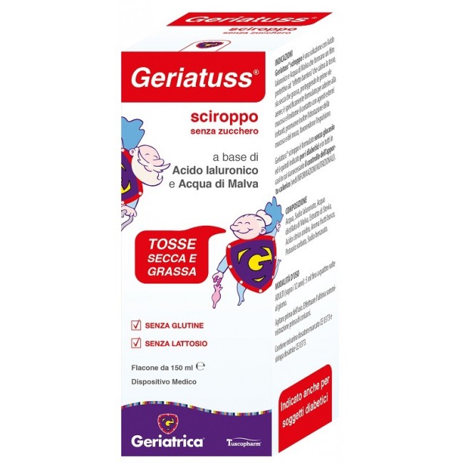 Tuscopharm Geriatuss Sciroppo 150 Ml