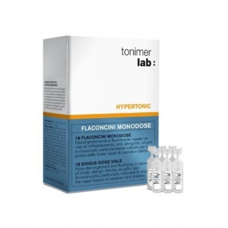 18 flaconcini monodose da Tonimer Lab. Hypertonic