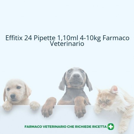 Virbac S. A. Effitix 67 Mg/600 Mg Soluzione Spot-on Per Cani Di Taglia Piccola