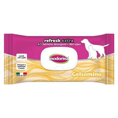 Pet Village Salviette Gelsomino Extra Inodorina 40 Pezzi