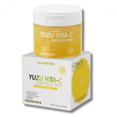 Seoul Cosmetics Co Lalarecipe Tuzu Vita-c Ampoule Pad 80 Pezzi