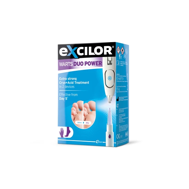 Cooper Consumer Health It Excilor Warts Duo Power Penna Cryo 10 Ml + Penna Acid 1,5 G