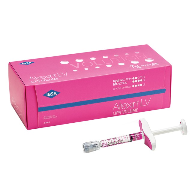 Ibsa Farmaceutici Siringa Intradermica Aliaxin Lv Lips Volume Acido Ialuronico Cross-linkato 2 Siringhe X 1ml