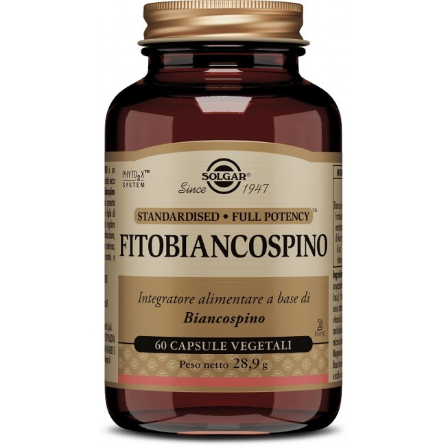 Solgar Fitobiancospino 60 Capsule Vegetali