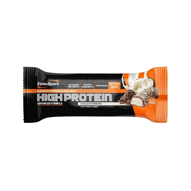 Ethicsport High Protein Cocco Barretta Proteica 45 G