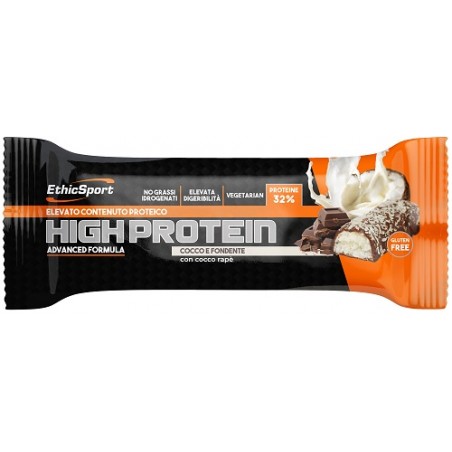 Ethicsport High Protein Cocco Barretta Proteica 45 G