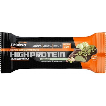 Ethicsport High Protein Pistacchio Barretta Proteica 45 G